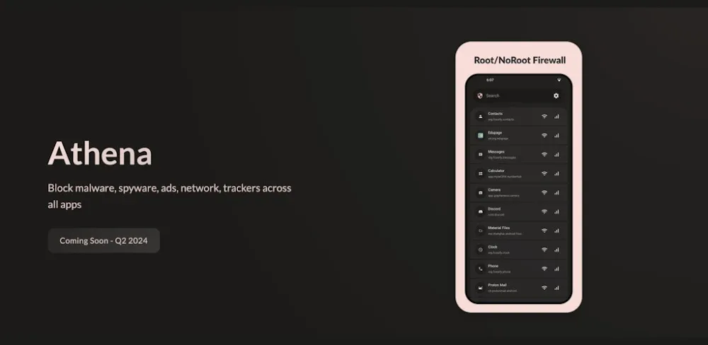 Athena: Firewall & Adblocker