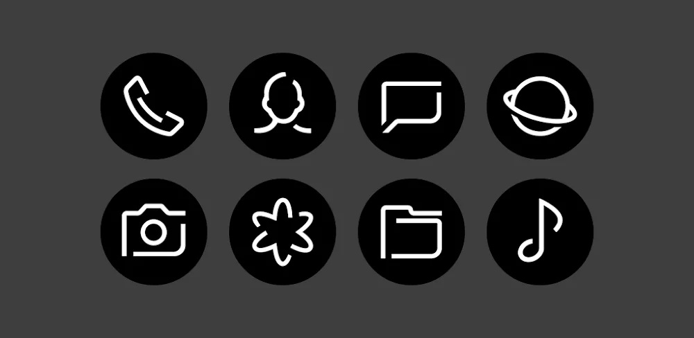 Blaux - Icon Pack (Round)