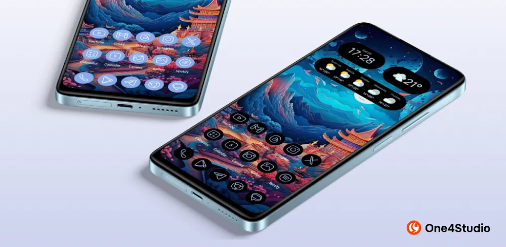 Caelus Adaptive Material Icons