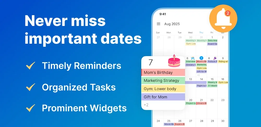 Calendar Planner - Agenda App
