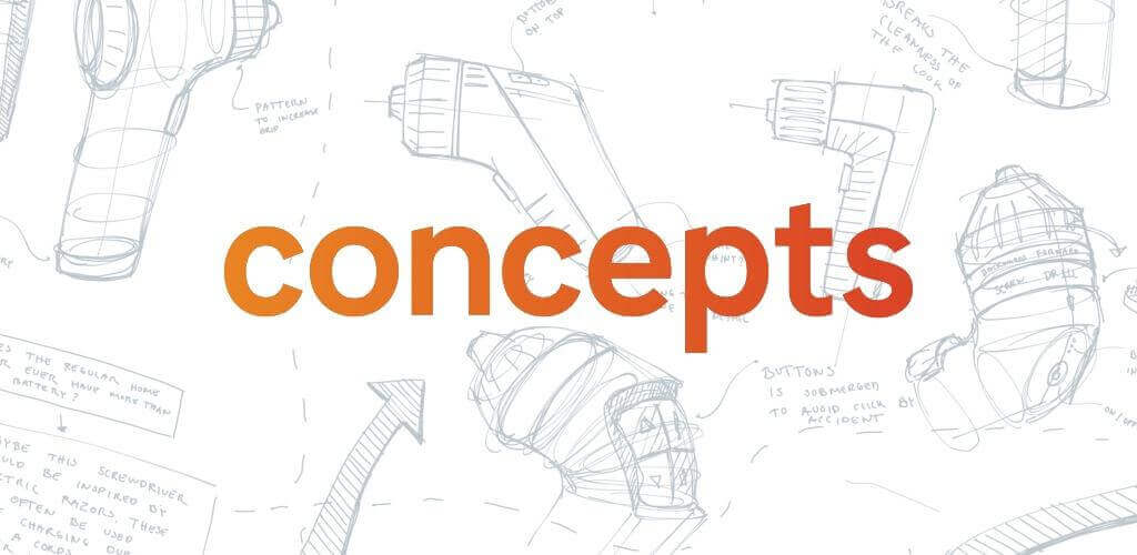 Concepts: Sketch, Note, Draw