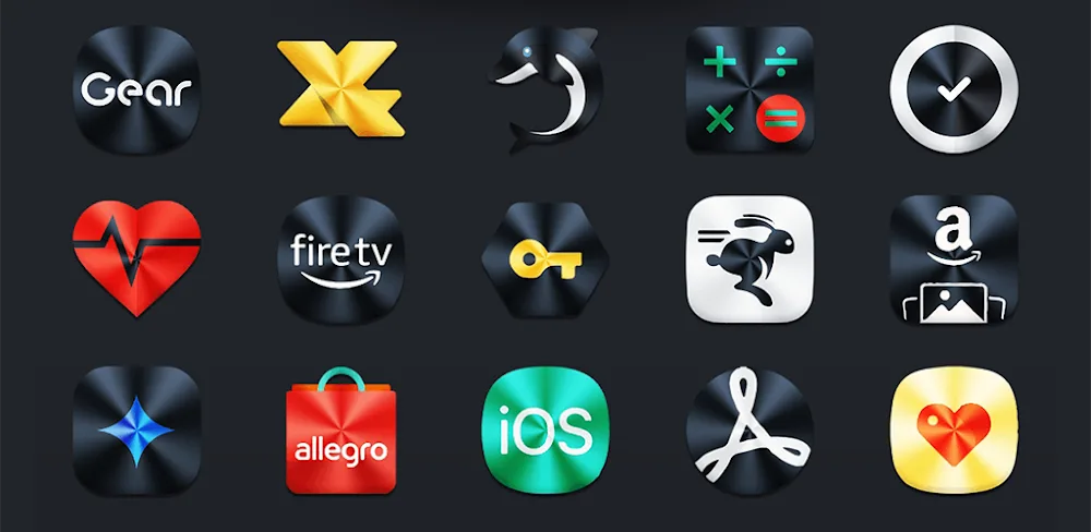 Darko Metal Icon Pack