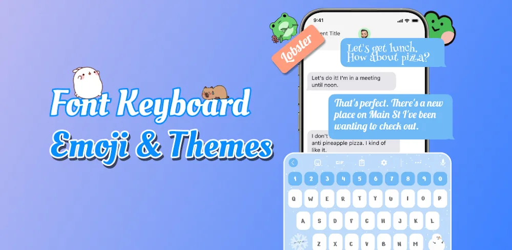 Emoji Font Keyboard & Themes
