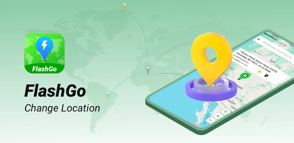 FlashGo: Fake GPS Location