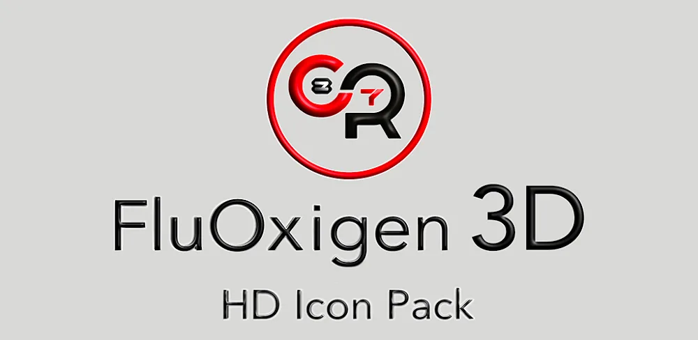 FluOxigen 3D - Icon Pack