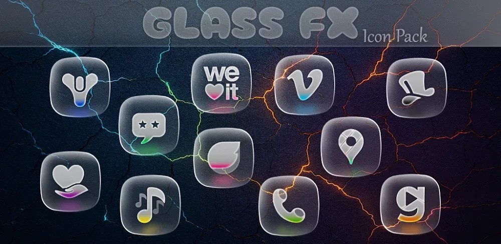Glass FX Icon Pack