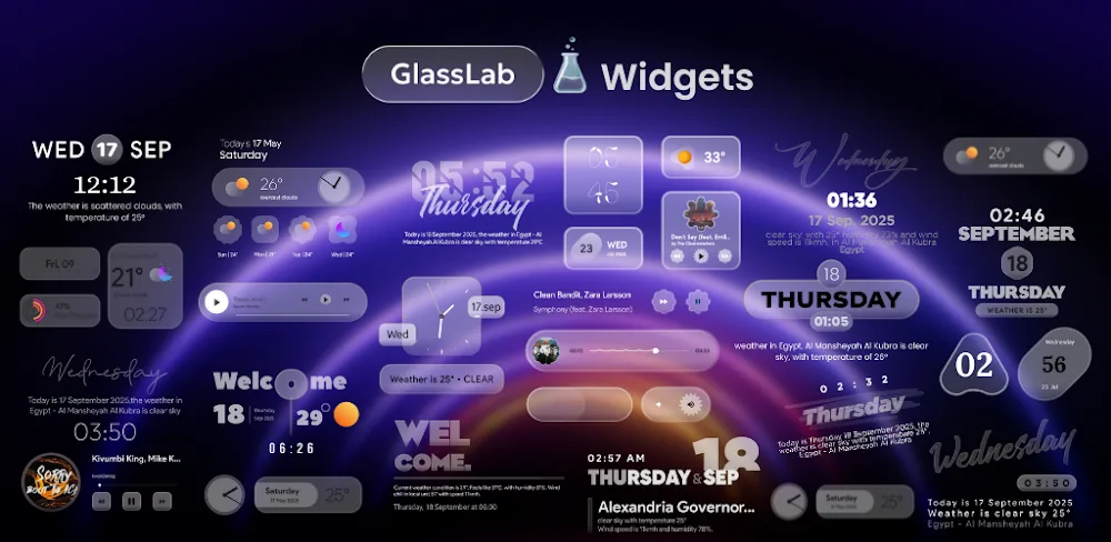 GlassLab Widgets