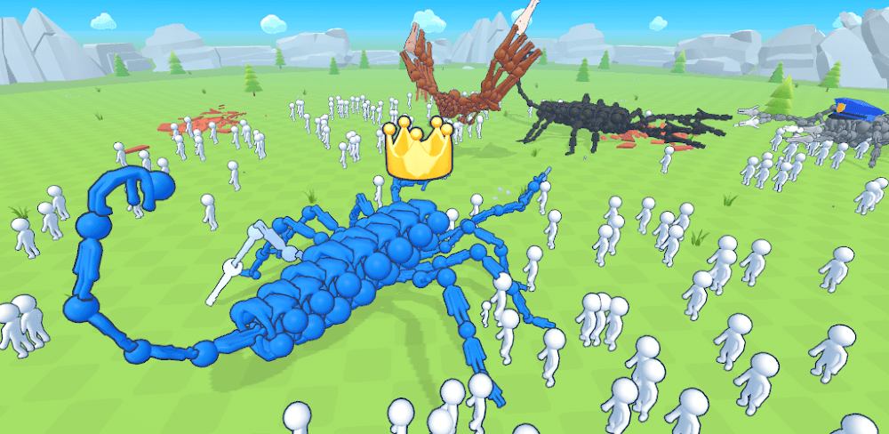 Human Merge: Battle Royale