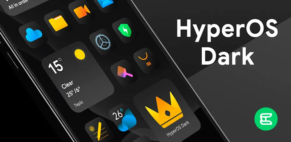 HyperDark - Icon Pack
