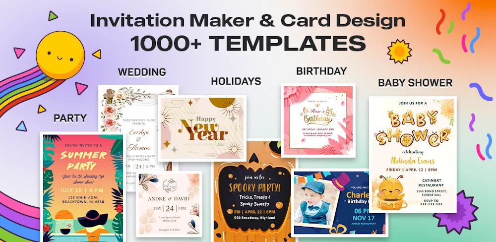 Invitation Maker & Card Design