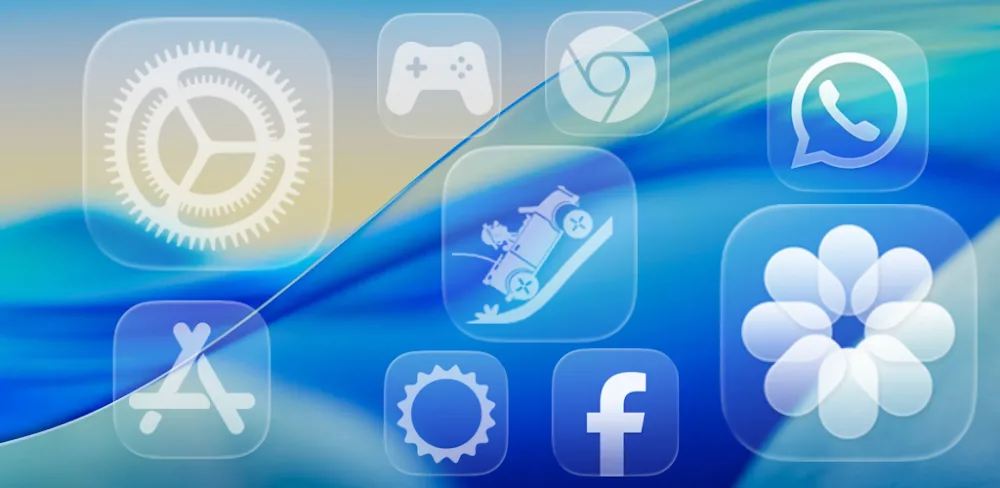 iOS Liquid Glass - Icon Pack