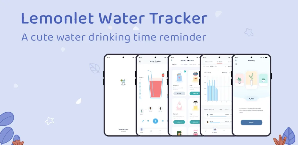 Lemonlet Water Tracker