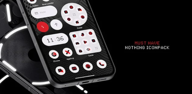 LuX : Nothing Icon Pack