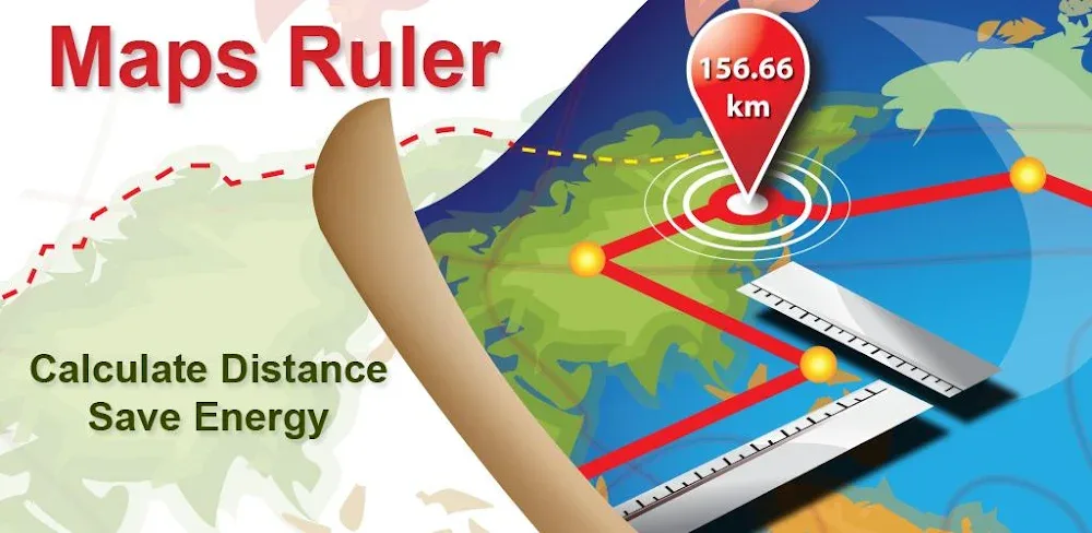 Maps Ruler  Pro