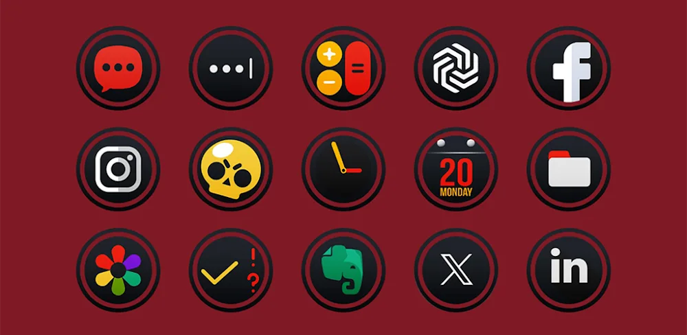 Mator Dark icon pack