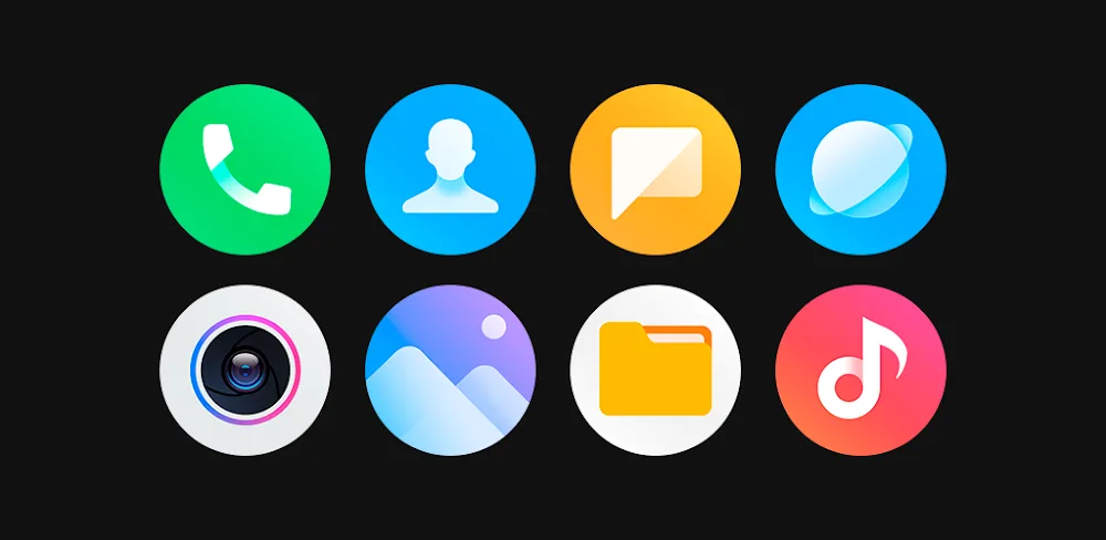 Miui 15 - Icon Pack (Round)