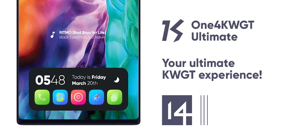 One4KWGT Ultimate: KWGT widget