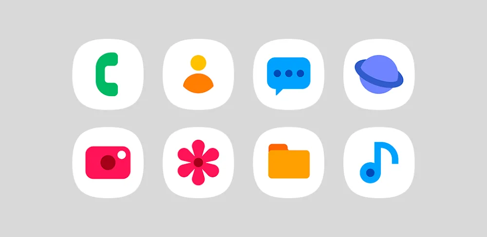 OneWhite - Icon Pack