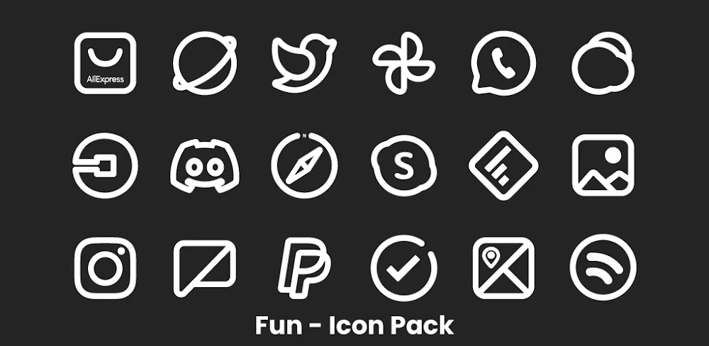 Plume Line - Icon Pack