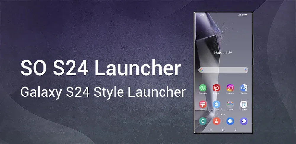 SO S24 Launcher for Galaxy S