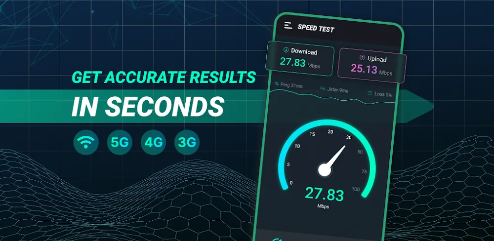 Speed Test 5G, Wifi - SpeedZen