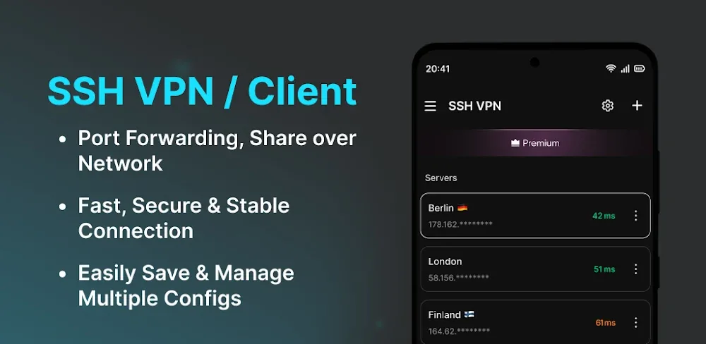SSH VPN - Client for SSH