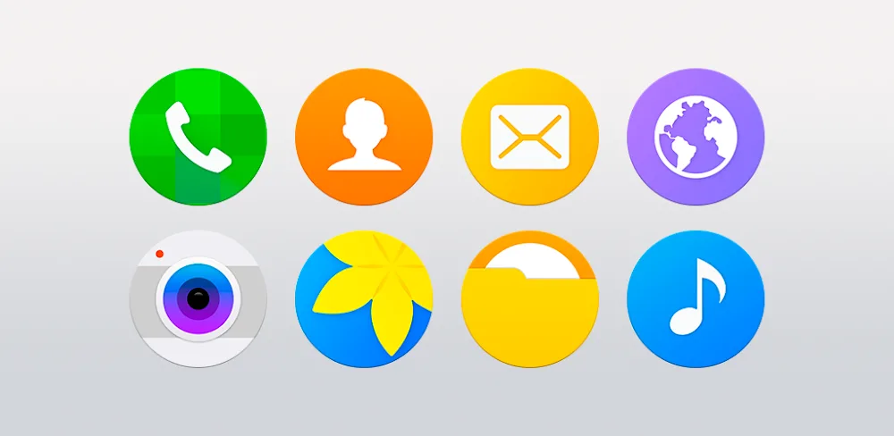 TouchWiz - Icon Pack (Round)