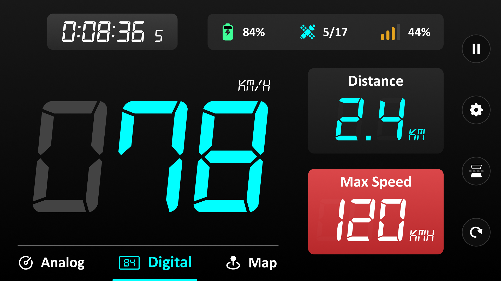 GPS Speedometer - Odometer App