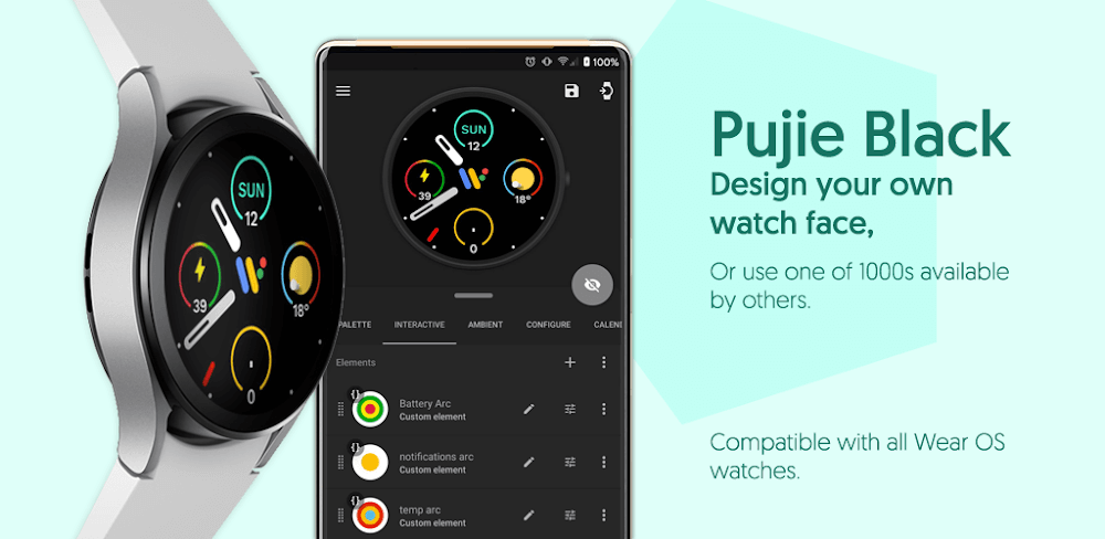 Watch Faces - Pujie - Premium