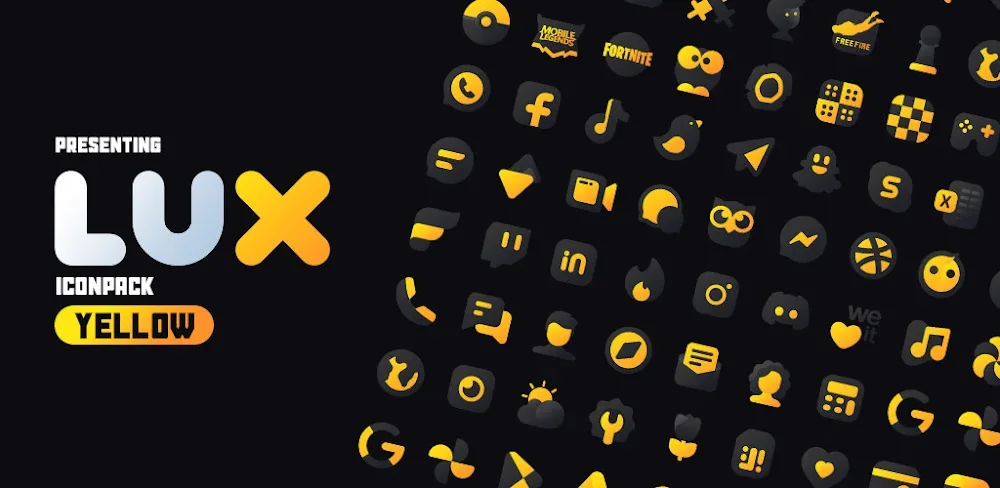 Yellow IconPack : LuXYellow