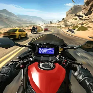 Moto Rider: Traffic Highway